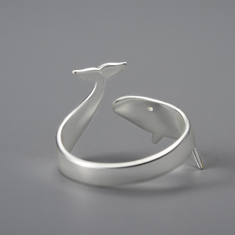 Bague Baleine majestueuse