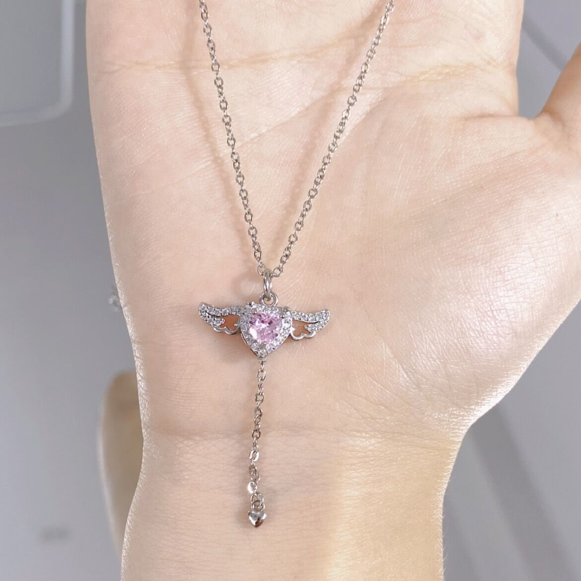 Collier pendentif Cupidon