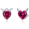 Boucles d’oreilles Angel or Devil Heart