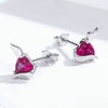 Boucles d’oreilles Angel or Devil Heart