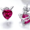 Boucles d’oreilles Angel or Devil Heart