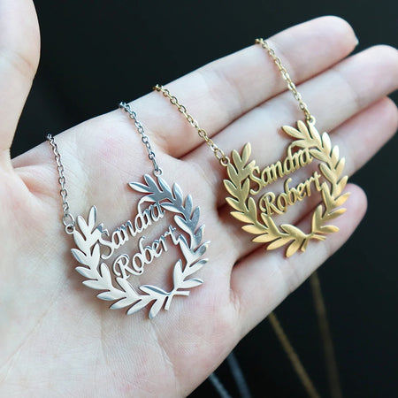 Collier personnalisé 2 prénoms