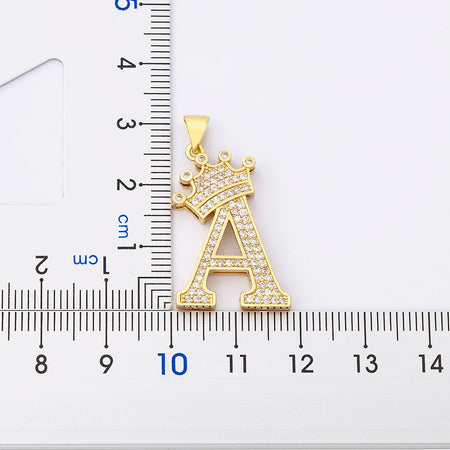 Collier pendentif Initiale