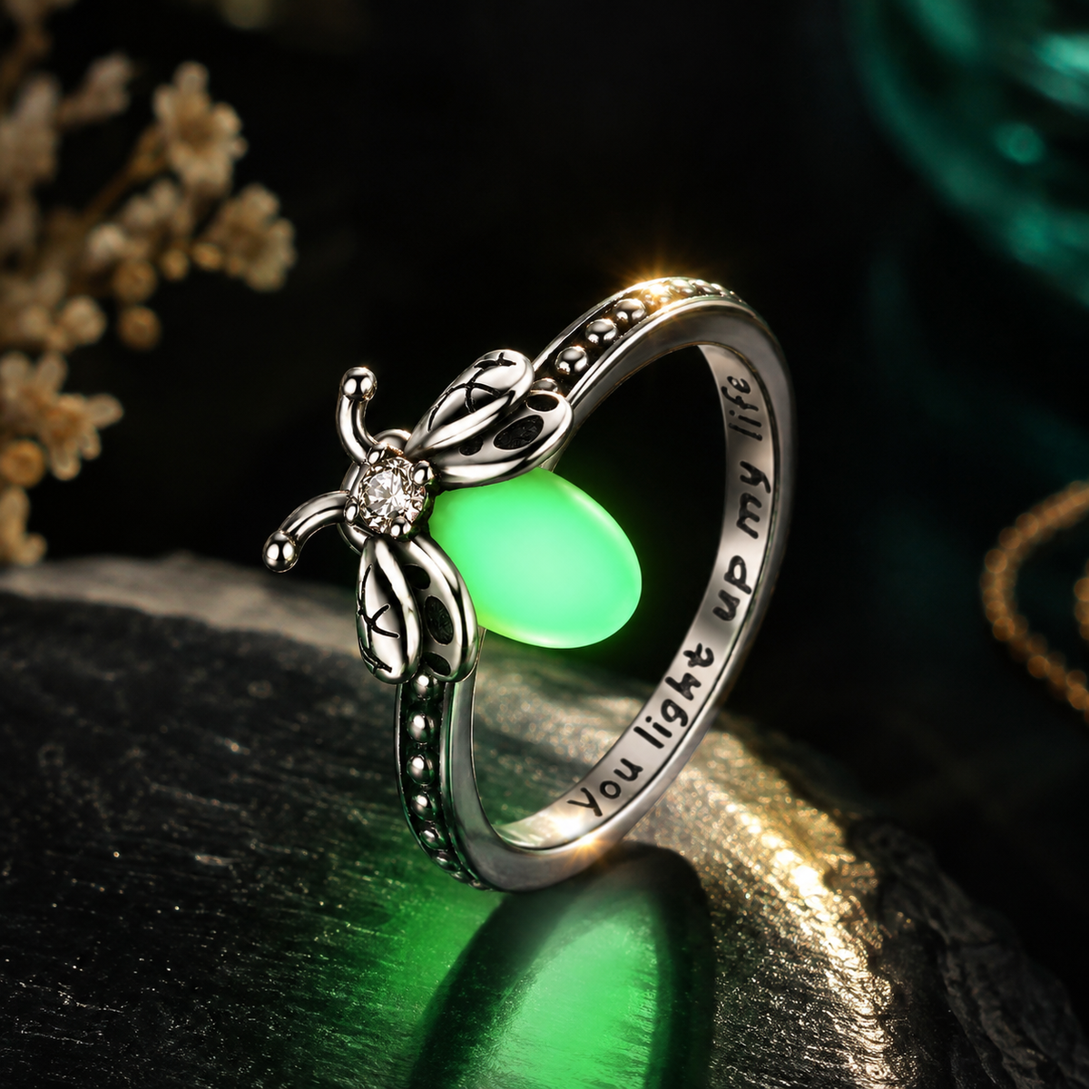 Bague Luciole Lumineuse