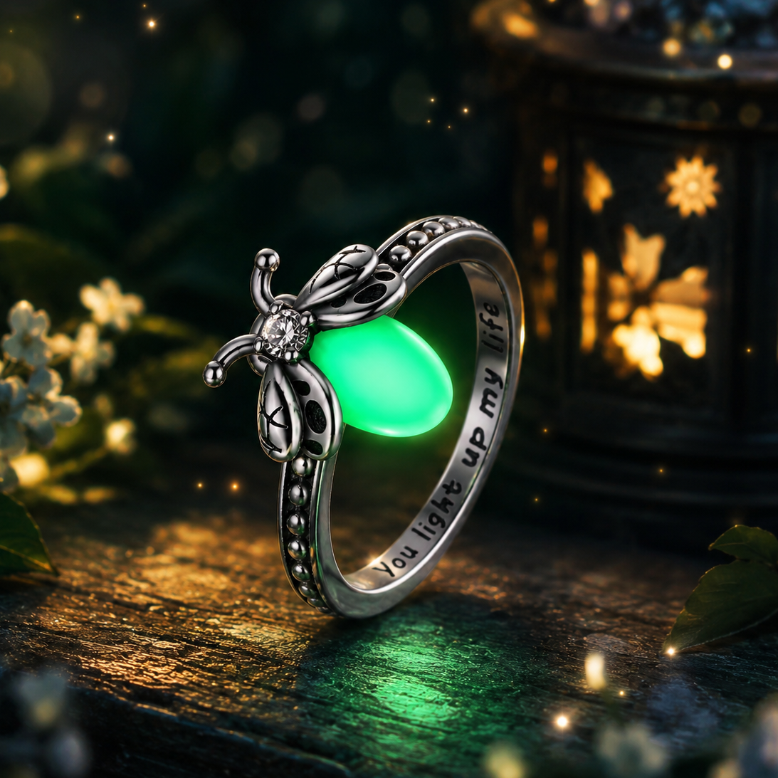 Bague Luciole Lumineuse