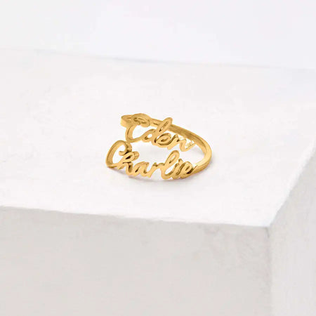 Anello con nome personalizzato