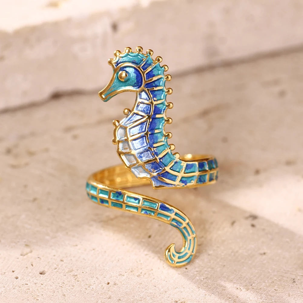 Bague Hippocampe