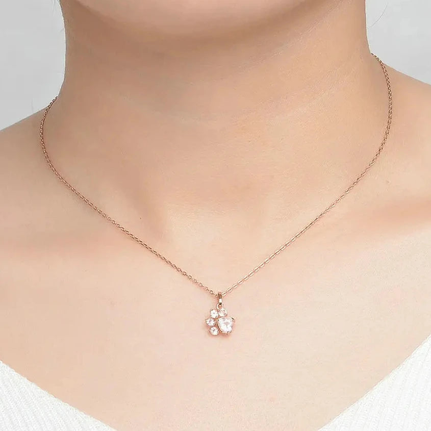 Collier Patte de Chat