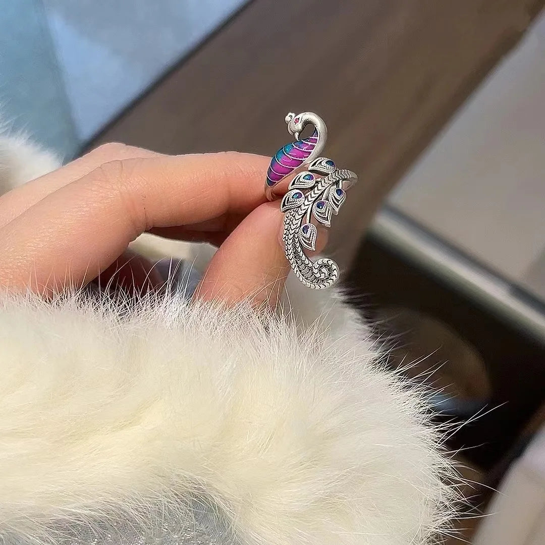 Bague Paon Mystique