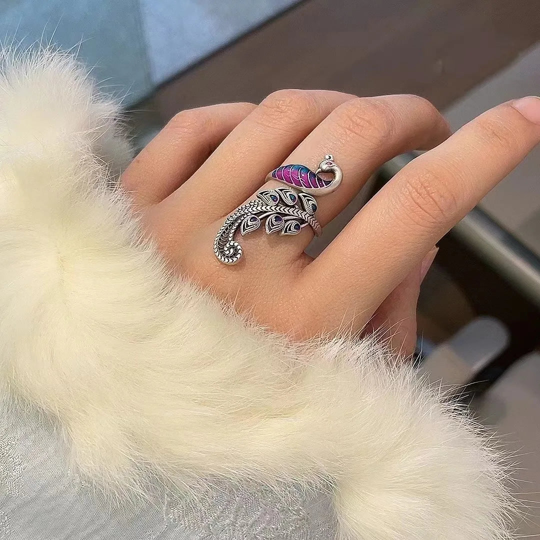 Bague Paon Mystique