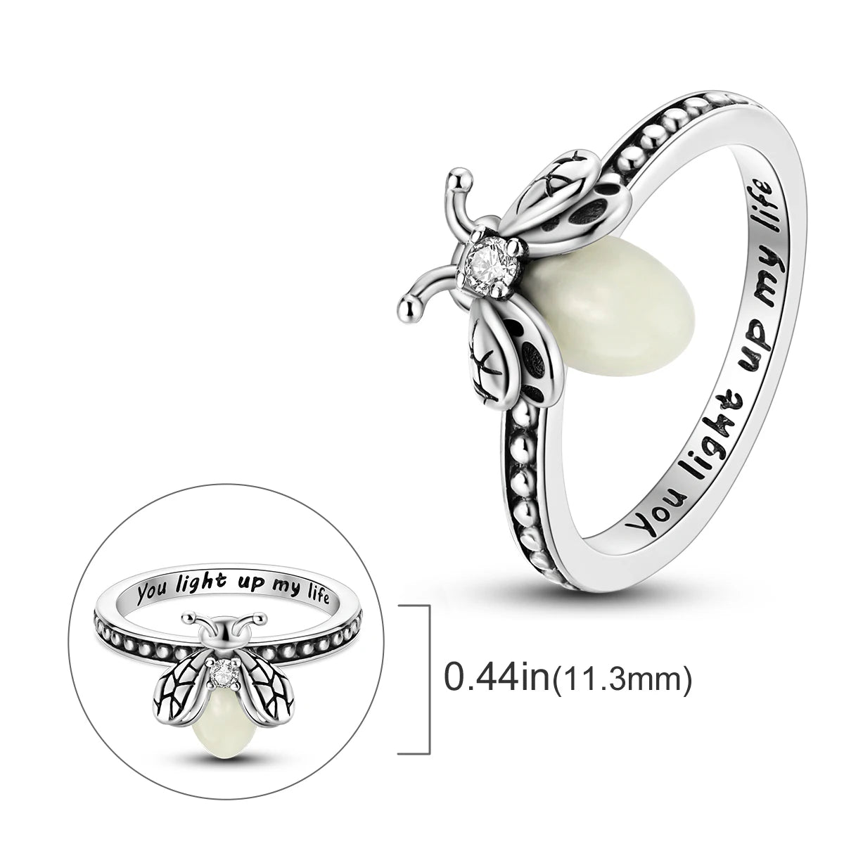 Bague Luciole Lumineuse