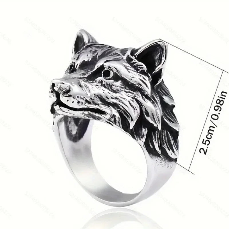 Bague Loup Fenrir
