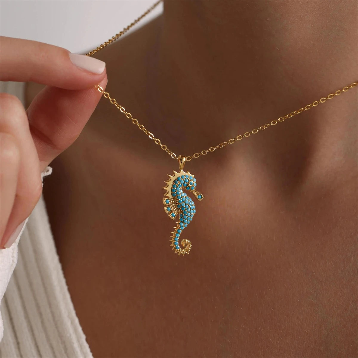 Collier Hippocampe
