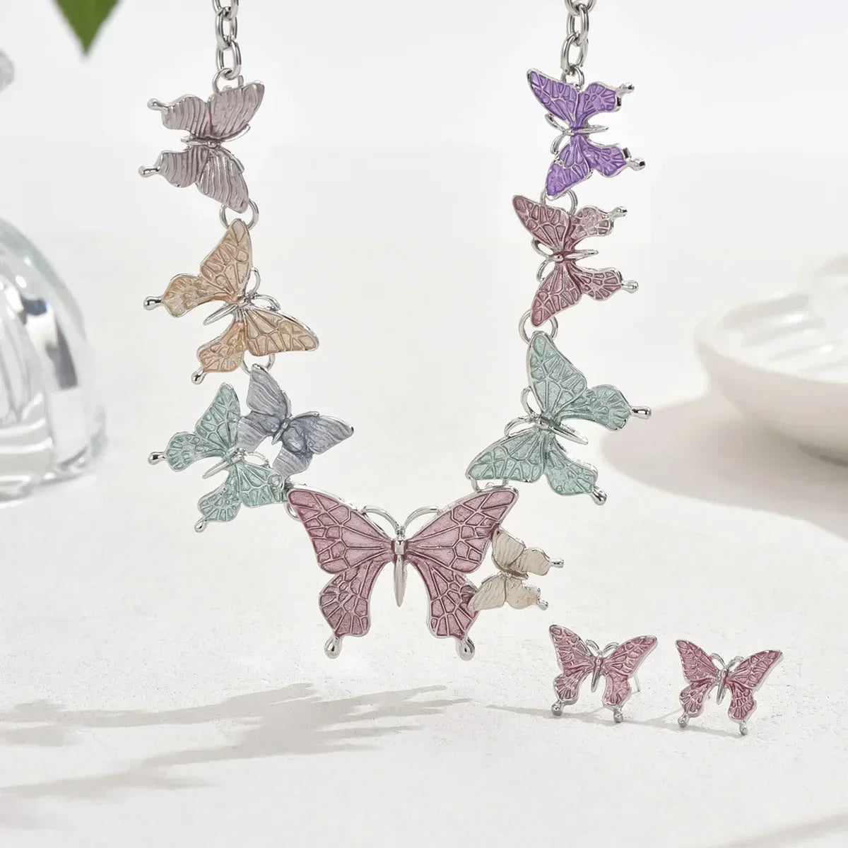 Boucles d’oreilles Papillons enchantés