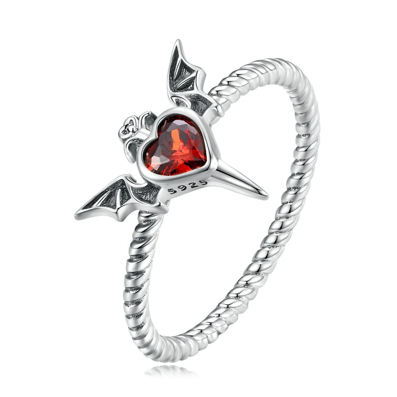 Bague Cœur de feu
