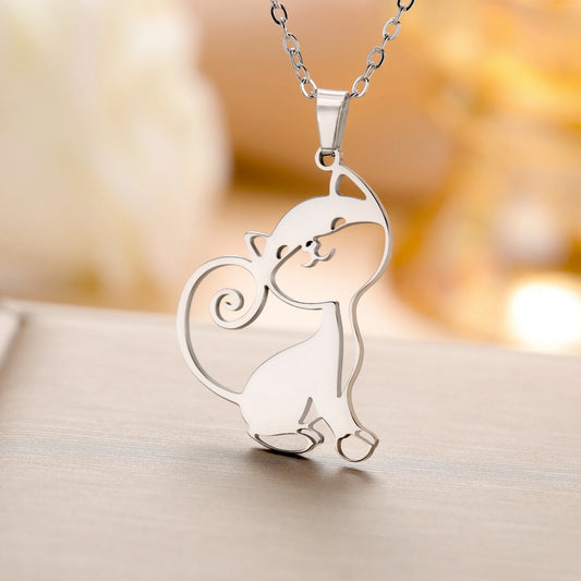 Collier Chat kawaii