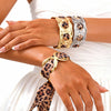 Bracelet manchette Safari chic