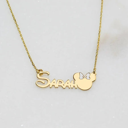 Collier personnalisé prénom Minnie