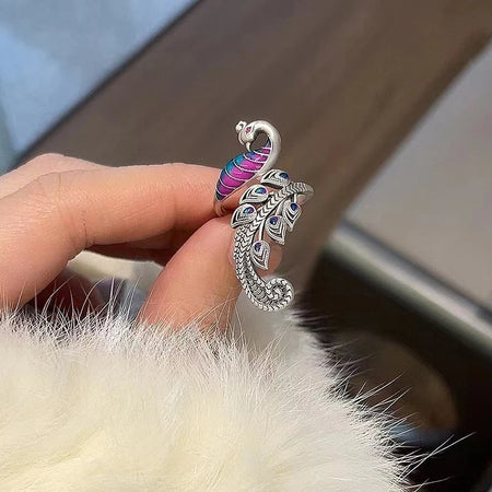 Bague Paon Mystique