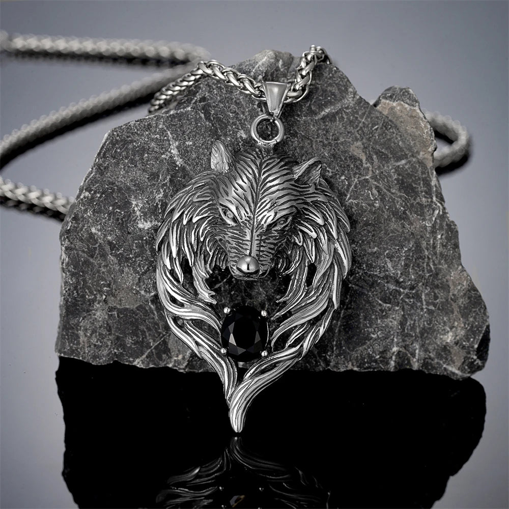 Collier Loup Fenrir