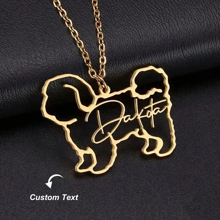 Collier personnalisé Chiot