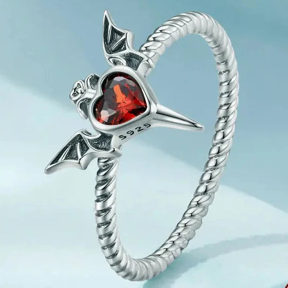 Bague Cœur de feu