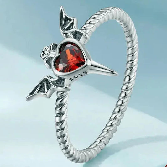 Bague Cœur de feu