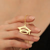 Personalized graduate necklace