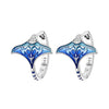 Boucles d’oreilles Raie Manta