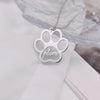 Collana personalizzata con zampa di cane
