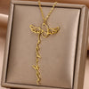 Collier personnalisé ailes d’ange