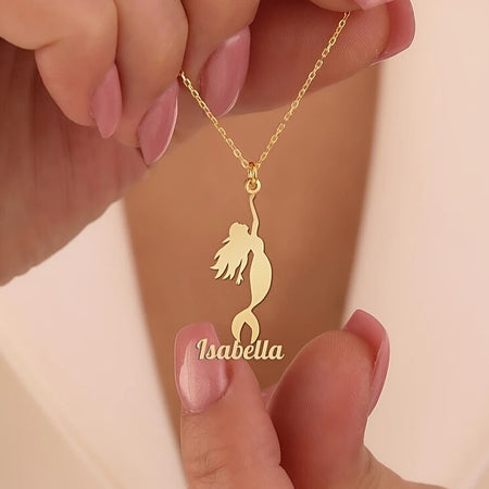 Collana sirena personalizzata