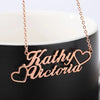 Collier personnalisé 2 noms