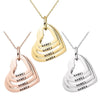 Collier personnalisée cœur