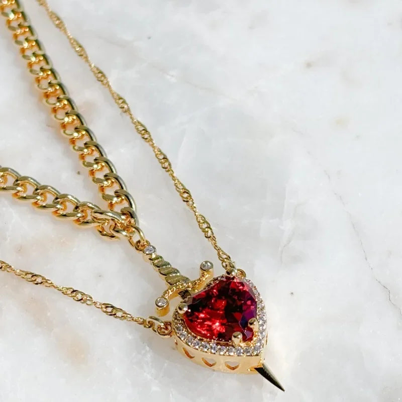 Collier Cœur vaillant