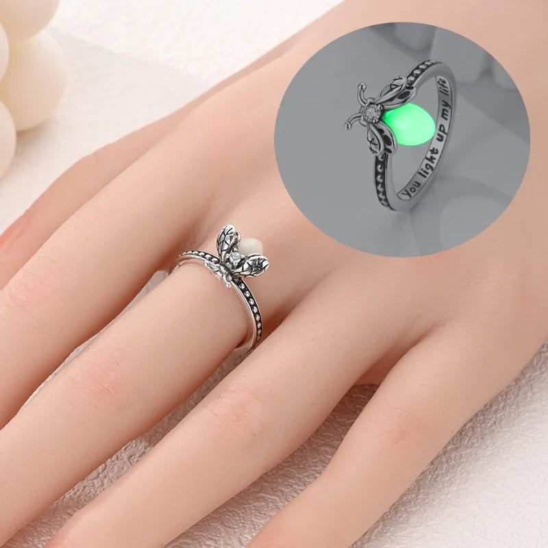 Bague Luciole Lumineuse