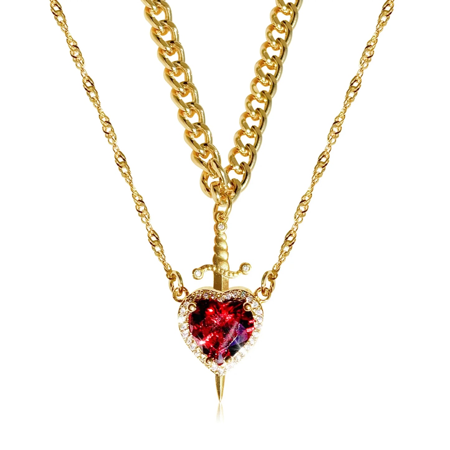 Collier Cœur vaillant