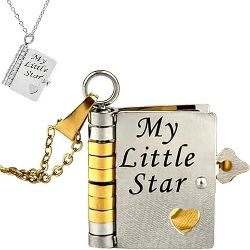 Collier Livre Secret My Little Star