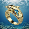 Anello delfino Blue Ocean