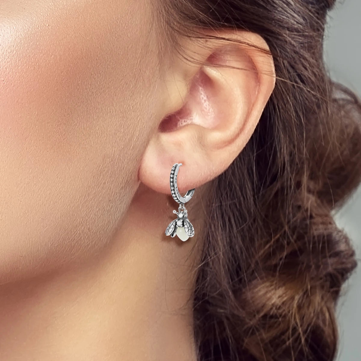 Boucles d’oreilles Lucioles lumineuse
