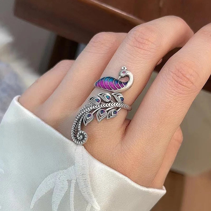 Bague Paon Mystique