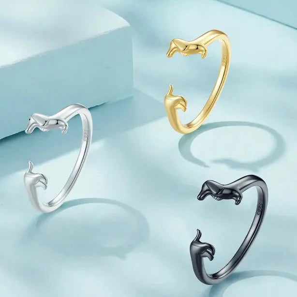 Bague Teckel éternel