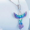 Collier Phoenix arc-en-ciel