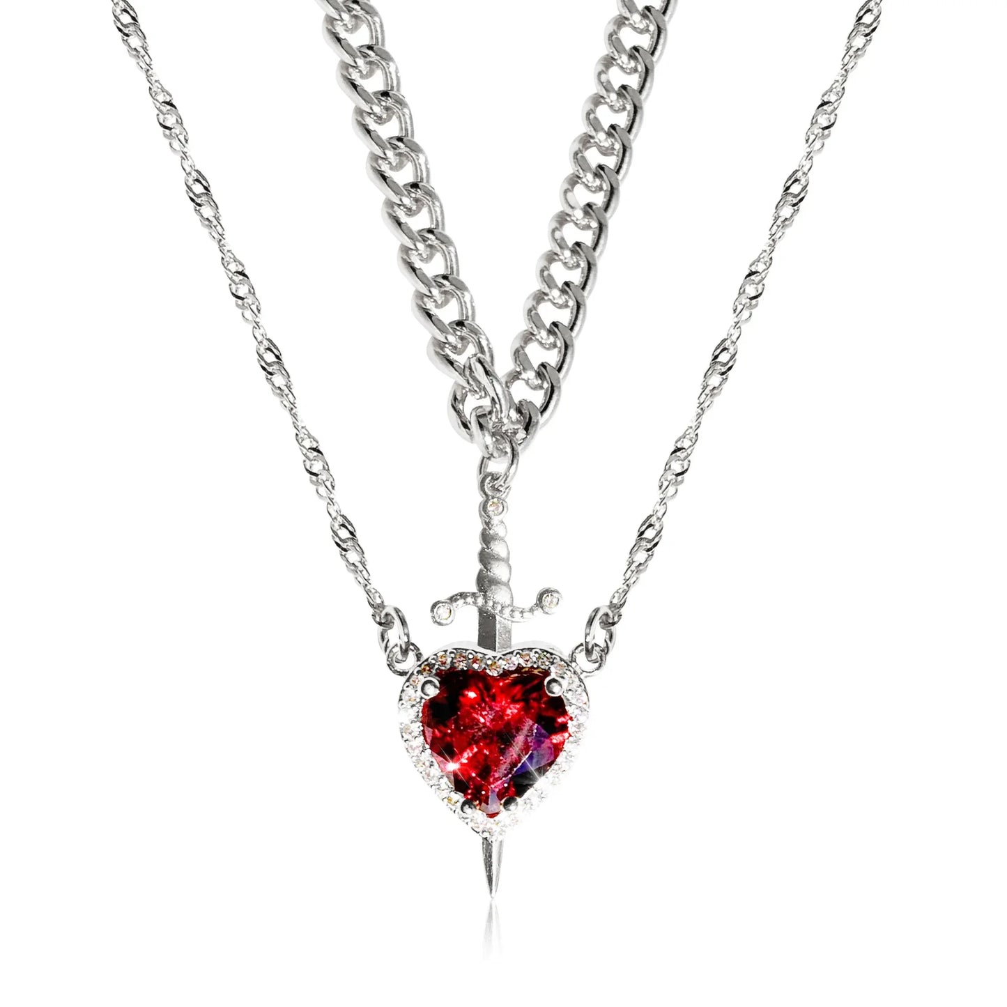 Collier Cœur vaillant