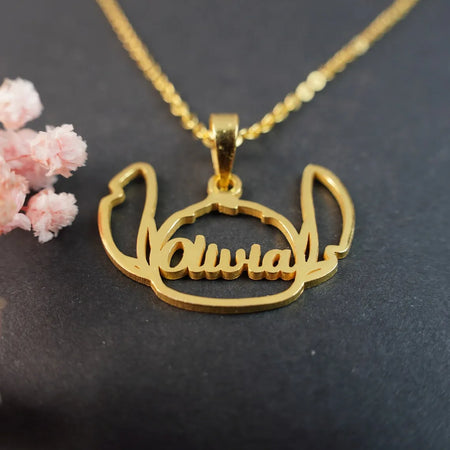 Collier Personnalisé Stitch