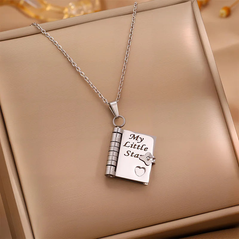 Collier Livre Secret My Little Star