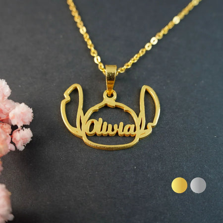 Collier Personnalisé Stitch