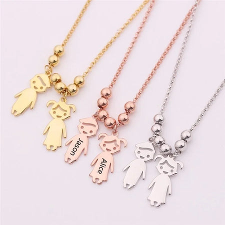 Collier personnalisé prénom enfants