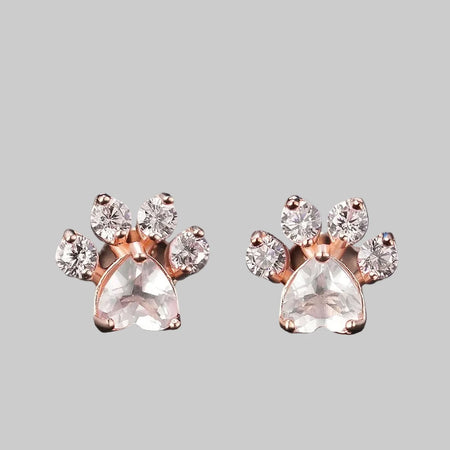 Boucles d’Oreilles Patte de Chat