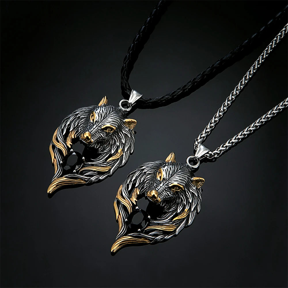 Collier Loup Fenrir